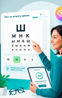 Тест зрения